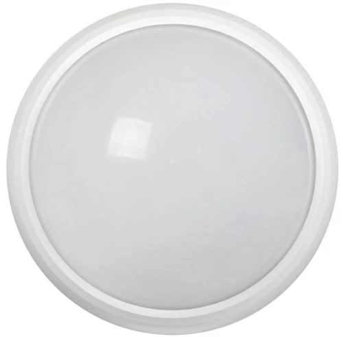 Светильник светодиодный ДПО 3030Д 12Вт 4500K IP54 круг белый пластик с ДД IEK снят