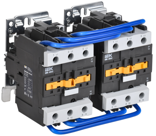 Контактор КМИ-48032 реверс 80А 400В/АС3 2НО;2НЗ IEK