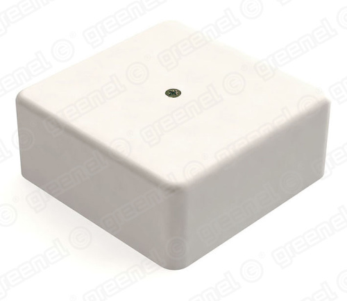 Коробка распаячная 100х100х44 IP40 для наружного монтажа цвет белый