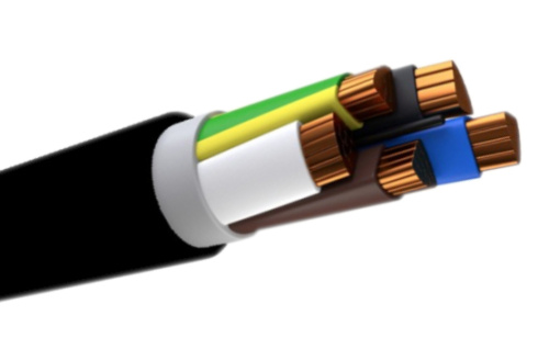 Кабель ВВГнг(А)-LSLTx 5х95 мc(N,PE)-1