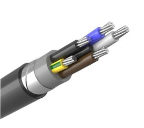 Кабель АПвБШвнг(А)-LS 5х16 мк(N,PE)-0,66